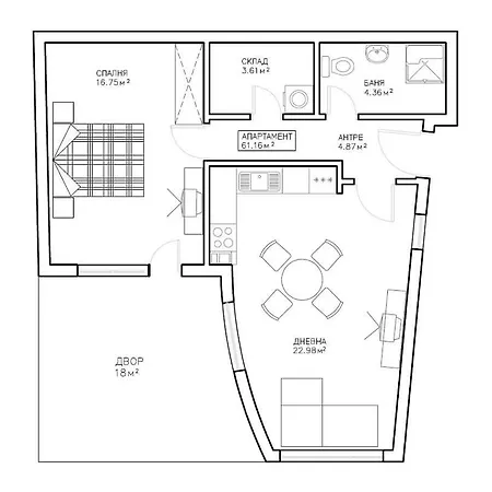 Apartment Dido Garkov